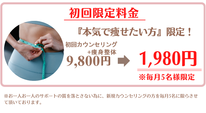 体質改善ダイエット価格